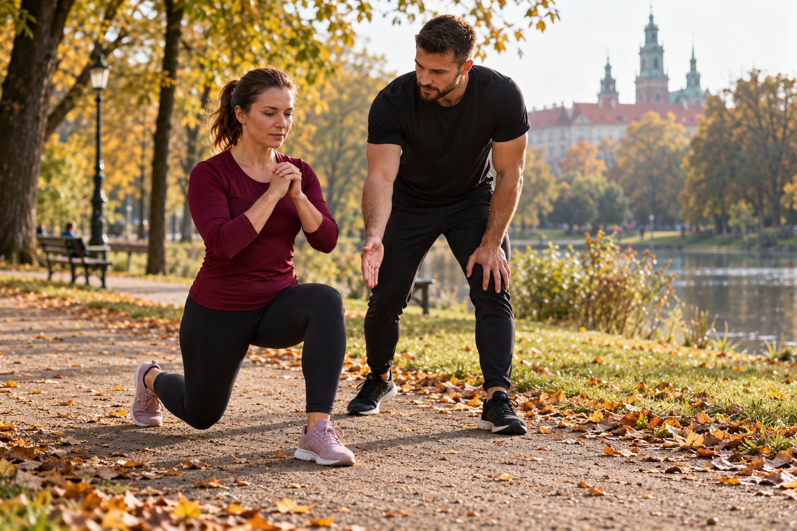 Trening w&nbsp;parku